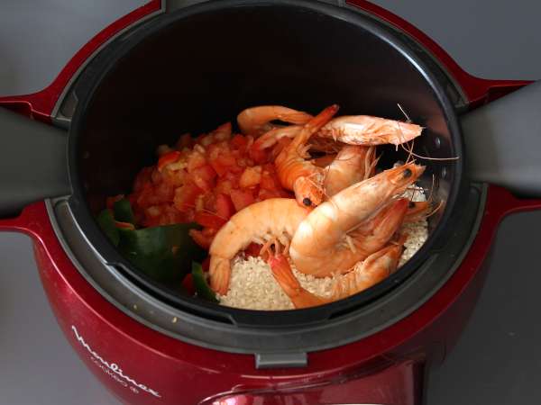 Szupergyors paella a Cookeóval - Előkészítés lépés 4