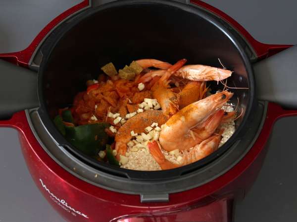 Szupergyors paella a Cookeóval - Előkészítés lépés 5