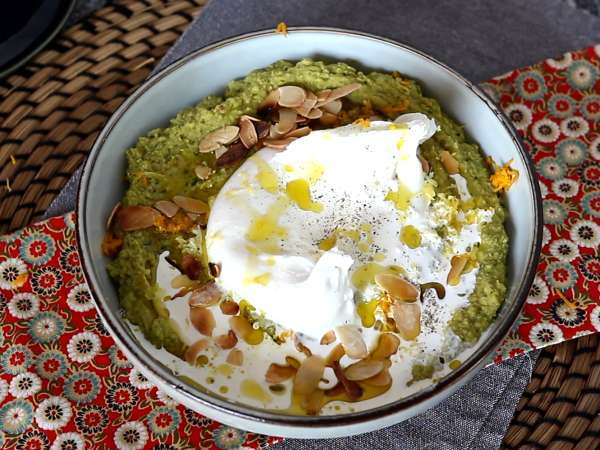 Borsó kenhető: tökéletes krémes burrata sajttal - Előkészítés lépés 5