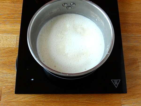 Vaníliás panna cotta füge mártással - Előkészítés lépés 2