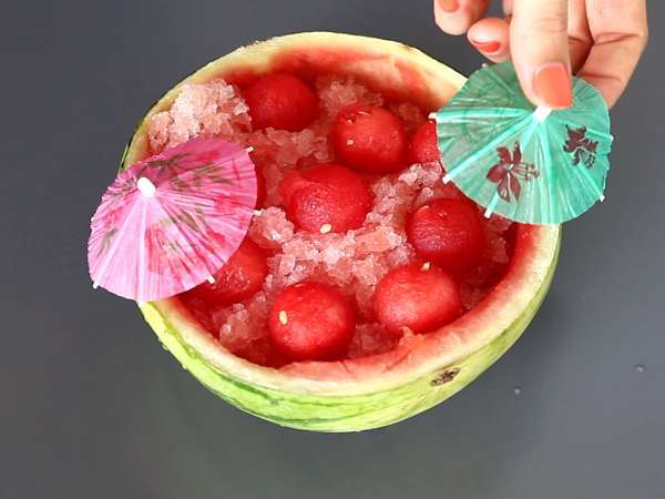 Görögdinnye frosé: a szuperfrissítő granita koktél rozéval! - Előkészítés lépés 5