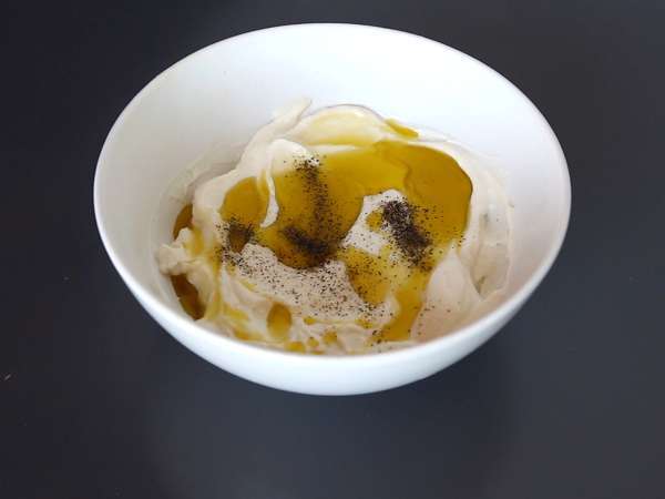 Ricotta húsgombócok aperitifnek! - Előkészítés lépés 1