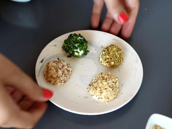 Ricotta húsgombócok aperitifnek! - Előkészítés lépés 3