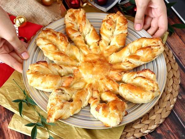 Puha tészta lazaccal és fromage frais-val, tökéletes aperitifként való nassolásra. - Előkészítés lépés 8
