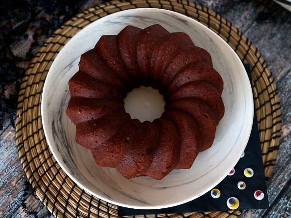 Halloween Bundt torta, az ínycsiklandó csokoládé Bundt torta - Előkészítés lépés 6