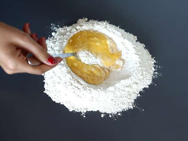 Házi készítésű tagliatelle, az eljárás lépésről lépésre elmagyarázva - Előkészítés lépés 2