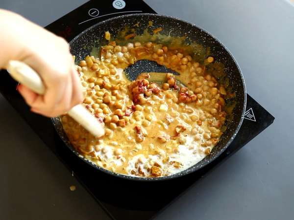 Csicseriborsó curry, a szuper ínyenc vegán recept - Előkészítés lépés 3