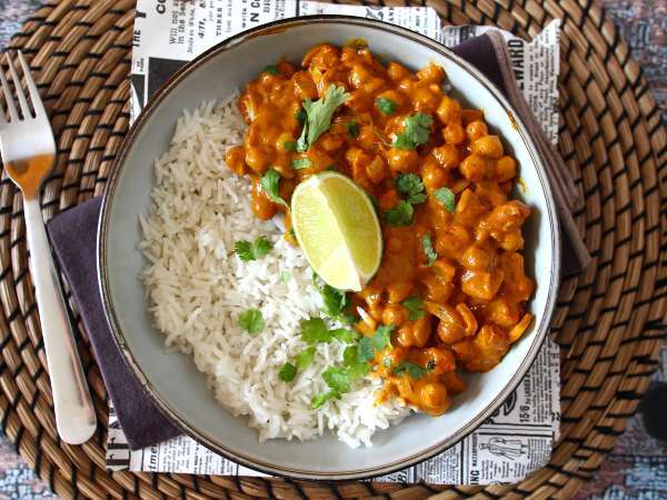 Csicseriborsó curry, a szuper ínyenc vegán recept - Előkészítés lépés 4