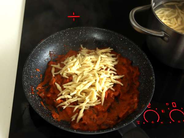 Pasta alla boscaiola, az ideális első fogás ősszel és télen - Előkészítés lépés 6
