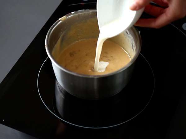 Csokoládé és nugát csészék. Egyszerű recept - Előkészítés lépés 5