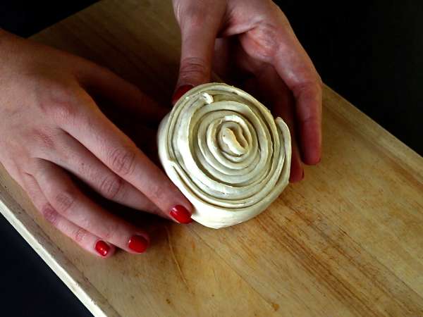 New York-i roll maison express, a Franciaországban nagy divatos viennoiserie olcsó változata - Előkészítés lépés 6