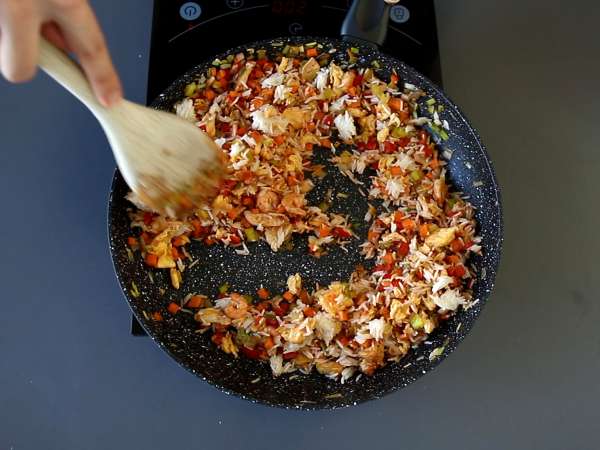 Nasi goreng, az indonéz rizsétel - Előkészítés lépés 7