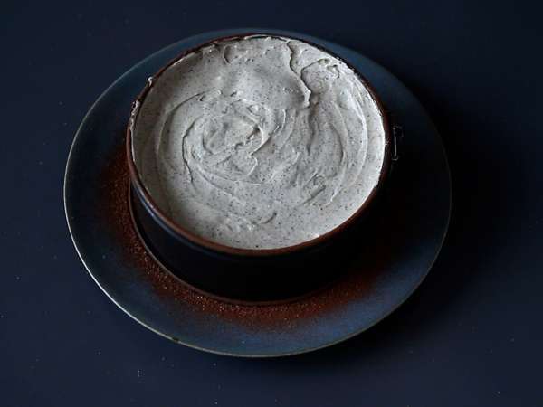 Tiramisu-stílusú palacsintatorta kávéval és kakaóval - Előkészítés lépés 7