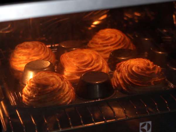 Tál alakú sült churros a bőséges feltéthez - Előkészítés lépés 5