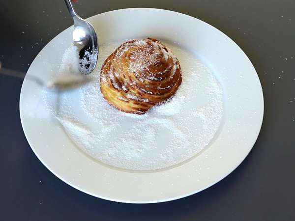 Tál alakú sült churros a bőséges feltéthez - Előkészítés lépés 6
