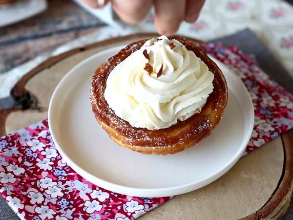 Tál alakú sült churros a bőséges feltéthez - Előkészítés lépés 8