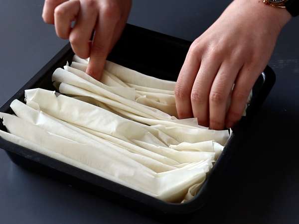 Ráncos torta, a szuper ropogós torta, amit könnyű elkészíteni - Laz Borek turc facile - Előkészítés lépés 2