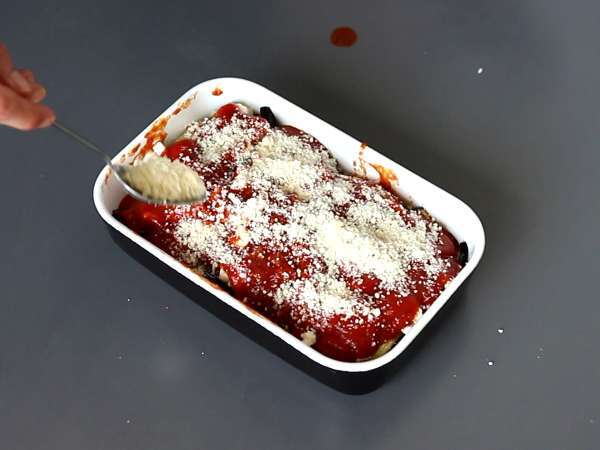 Padlizsán parmigiana, a hagyományos recept lépésről lépésre! - Előkészítés lépés 9