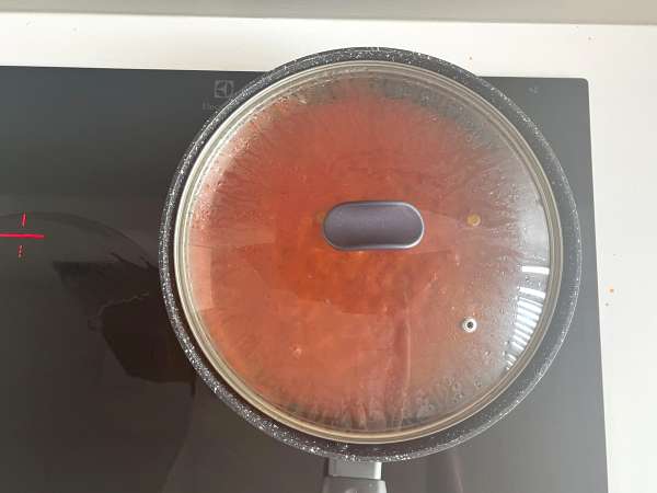 Pasta Siciliana padlizsánnal, az egyszerű és könnyű változat - Pasta alla Norma - Előkészítés lépés 4
