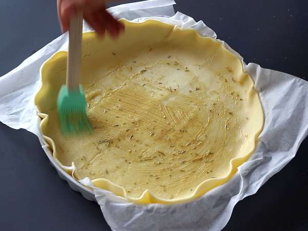 Vegetáriánus paradicsomos-feta quiche, tökéletes piknikre! - Előkészítés lépés 3