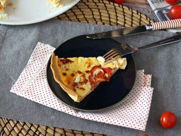 Vegetáriánus paradicsomos-feta quiche, tökéletes piknikre! - Előkészítés lépés 6