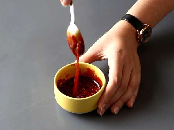 Fűszeres koreai gochujang szósz Bibimbaphoz - Előkészítés lépés 2