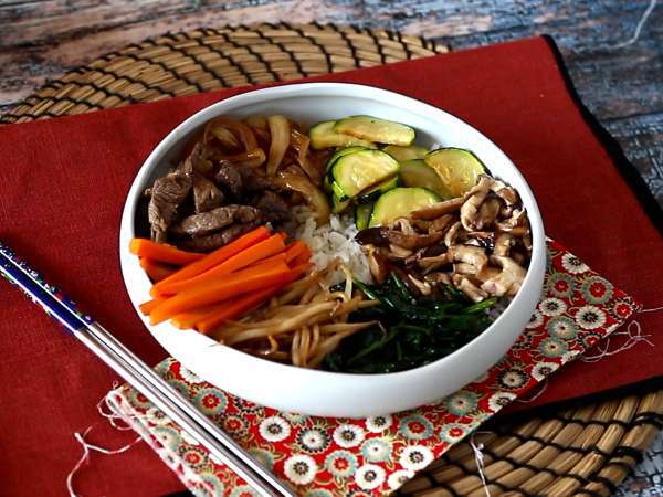 Bibimbap, a hagyományos koreai étel - Előkészítés lépés 11