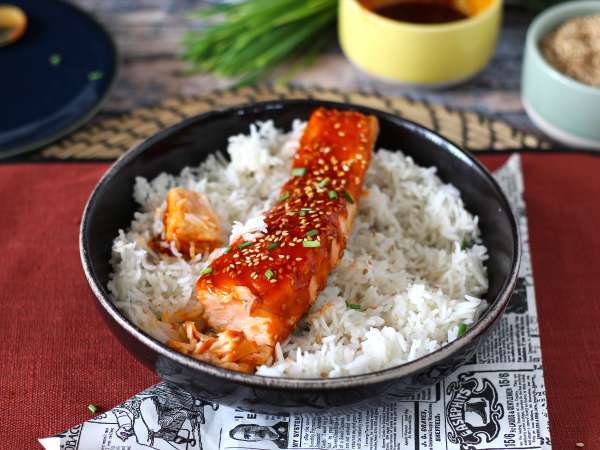 Koreai lazac gochujang mártással 8 perc alatt elkészül - Előkészítés lépés 5