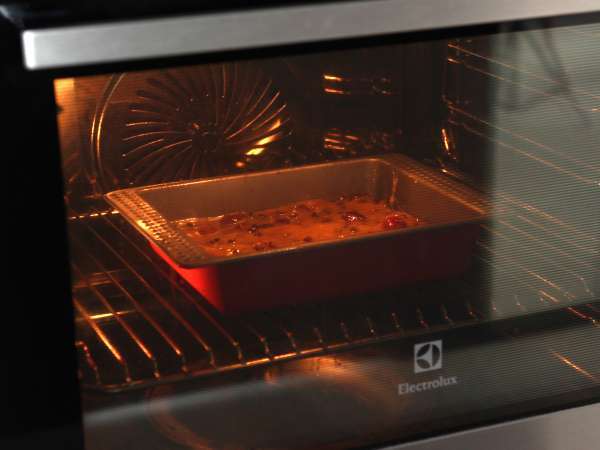 Blondie cseresznye és csokoládé, a tökéletes ropogós és fondant torta - Előkészítés lépés 5