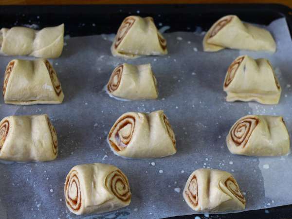 Egyszerűen házi készítésű francia zsemle. - Előkészítés lépés 8