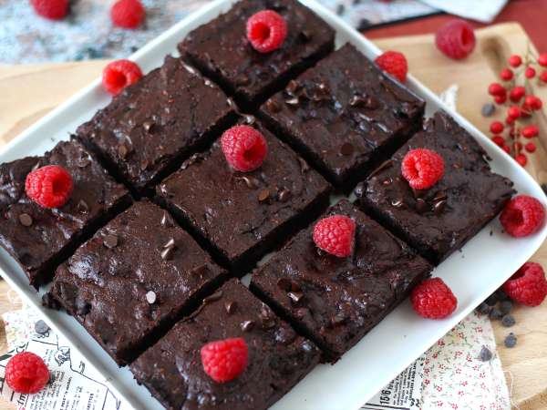 Csokoládés málnás brownie, tiszta élvezet! - Előkészítés lépés 6