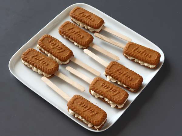 Jeges szendvicsek speculoos-szal - Előkészítés lépés 6
