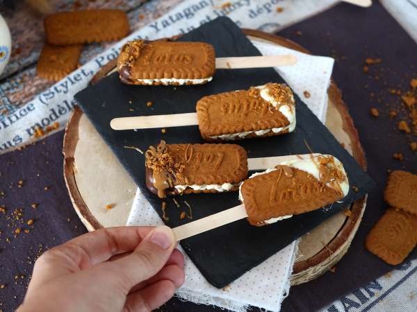 Jeges szendvicsek speculoos-szal - Előkészítés lépés 10