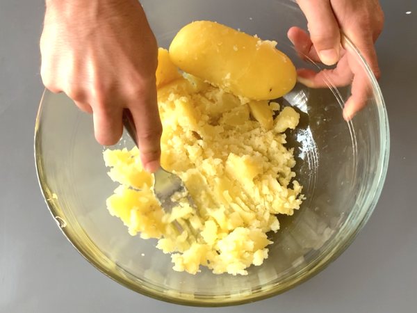 Burgonya gnocchi: az összes titok az otthoni elkészítéshez! - Előkészítés lépés 2