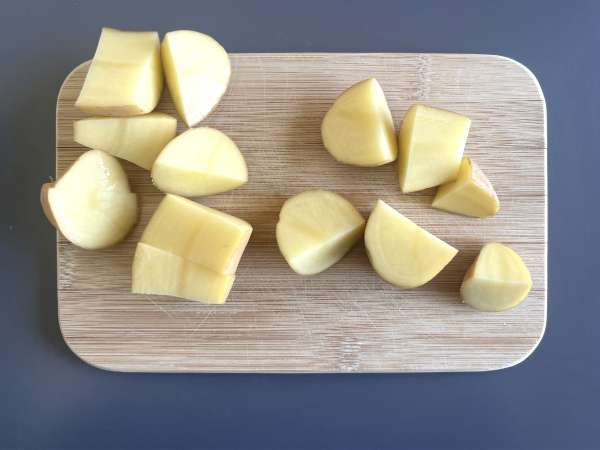 Kemencében sült burgonya, a klasszikus és egyszerű recept - Előkészítés lépés 1