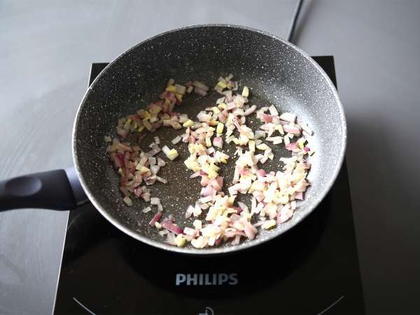 Vegetáriánus pörkölt - Előkészítés lépés 1