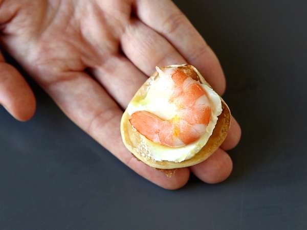 Blini tál töltelékkel, a tökéletes változatos aperitif az ünnepi szezonban - Előkészítés lépés 6