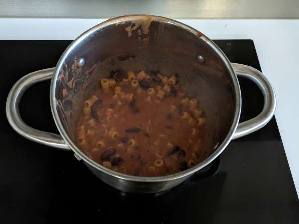 Pasta e fagioli, a gyors és krémes recept - Előkészítés lépés 5