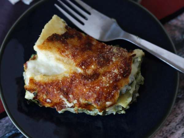 Extra olvadó ricotta és spenótos lasagne - Előkészítés lépés 13