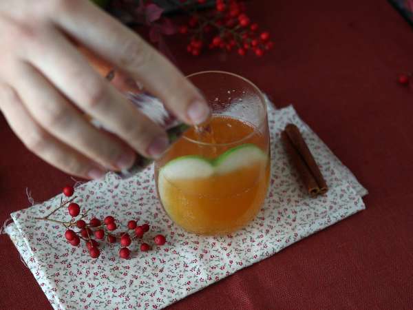 Pumpkin Spritz, a fűszeres koktél sütőtök sziruppal! - Előkészítés lépés 3