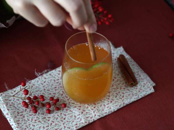 Pumpkin Spritz, a fűszeres koktél sütőtök sziruppal! - Előkészítés lépés 4