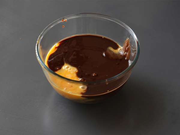 EXTRA FONDANT csokoládé és gesztenye krémtorta mindössze 4 hozzávalóval - Előkészítés lépés 1