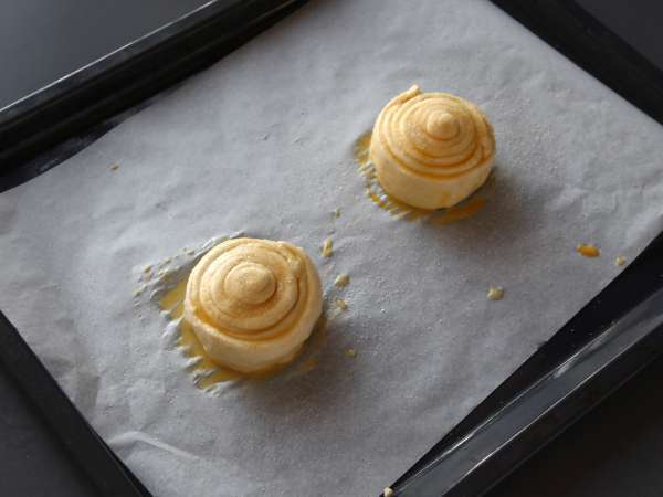 New York-i tekercs expressz speculoos-szal - gyors és gazdaságos recept - Előkészítés lépés 3