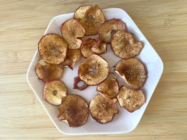 Fahéjas alma chips Air Fryerrel - Előkészítés lépés 6