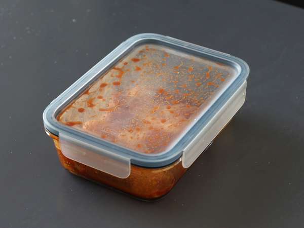 Csirkecombok japán páccal - Előkészítés lépés 4