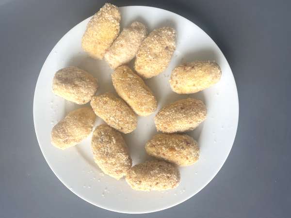 Sonkakrokett Air Fryerrel: kevés olaj, de ropogós, mint mindig! - Előkészítés lépés 8