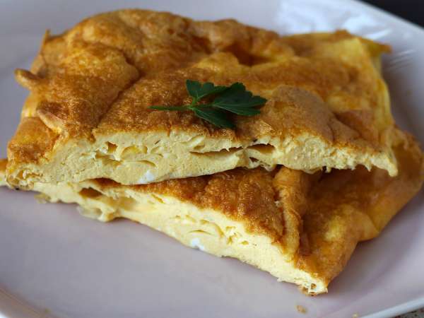 Omelett légsütőben, egy könnyű recept anélkül, hogy bármit is bemocskolna a konyhában! - Előkészítés lépés 4