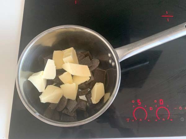 Extra folyós Air Fryer csokoládé fondant! - Előkészítés lépés 4