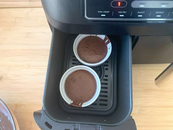 Extra folyós Air Fryer csokoládé fondant! - Előkészítés lépés 8