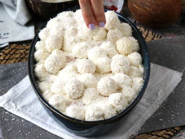 Kókuszos tiramisu Raffaellóval - Előkészítés lépés 11